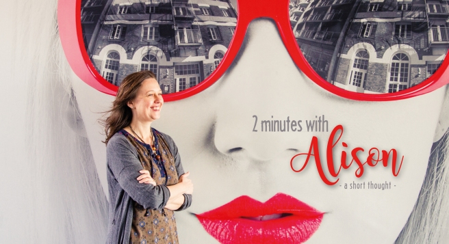 2 MINUTES WITH ALISON